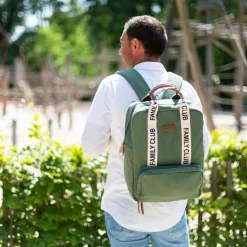 Discount Childhome Sac à dos à langer Family club signature vert