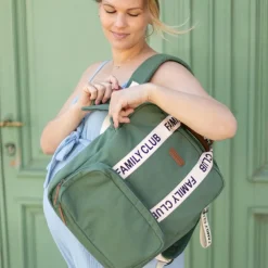 Discount Childhome Sac à dos à langer Family club signature vert