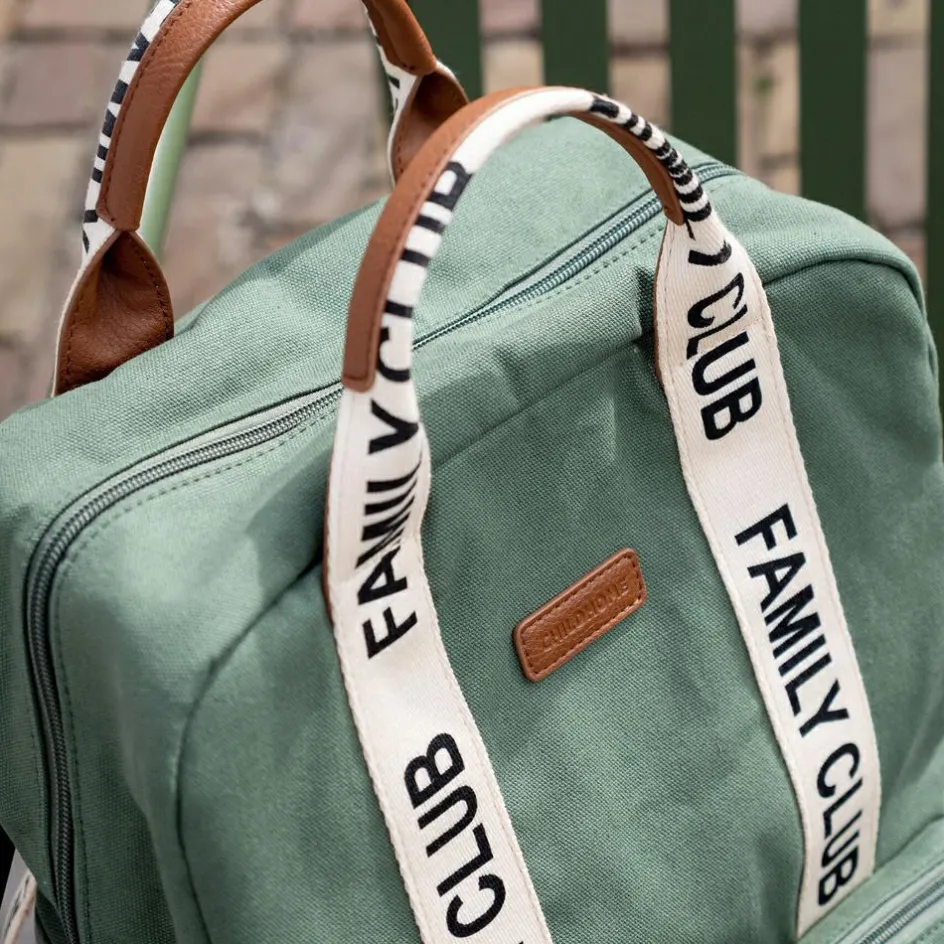 Discount Childhome Sac à dos à langer Family club signature vert