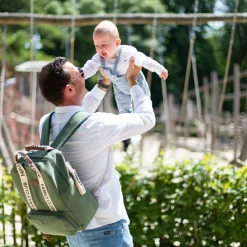 Discount Childhome Sac à dos à langer Family club signature vert