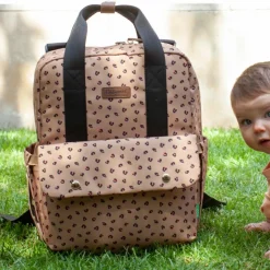 Sac à dos à langer Georgi Eco Leopard|Babymel Clearance