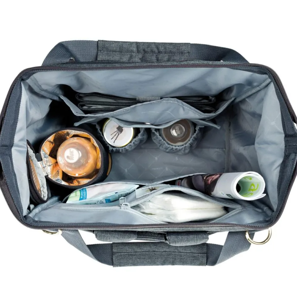 Lässig Sac à dos à langer Goldie anthracite