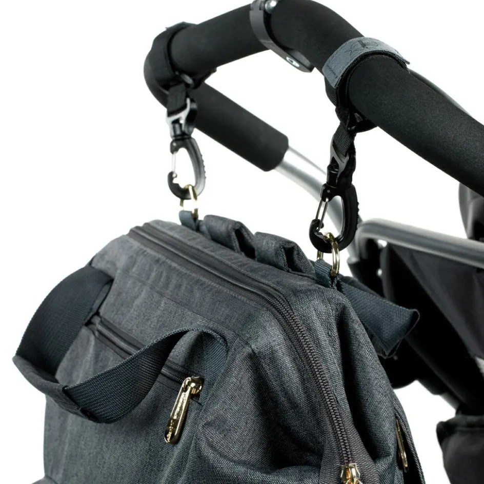 Lässig Sac à dos à langer Goldie anthracite