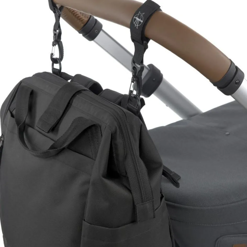 Sac à dos à langer Goldie Up Green Label Noir|Lässig New