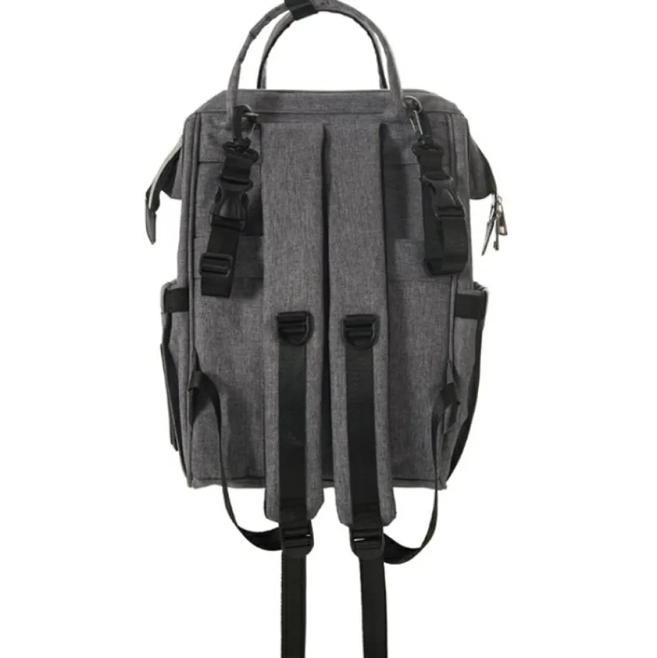 Sac à dos à langer gris|Tinéo Online