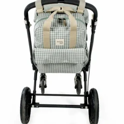 Best Walking Mum Sac à dos à langer I love Vichy vert