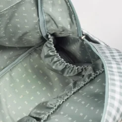 Best Walking Mum Sac à dos à langer I love Vichy vert