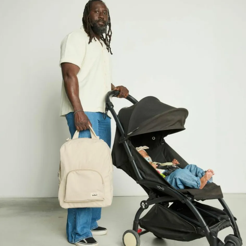 Sac à dos à langer Imper' Latte|BEBEL Sale