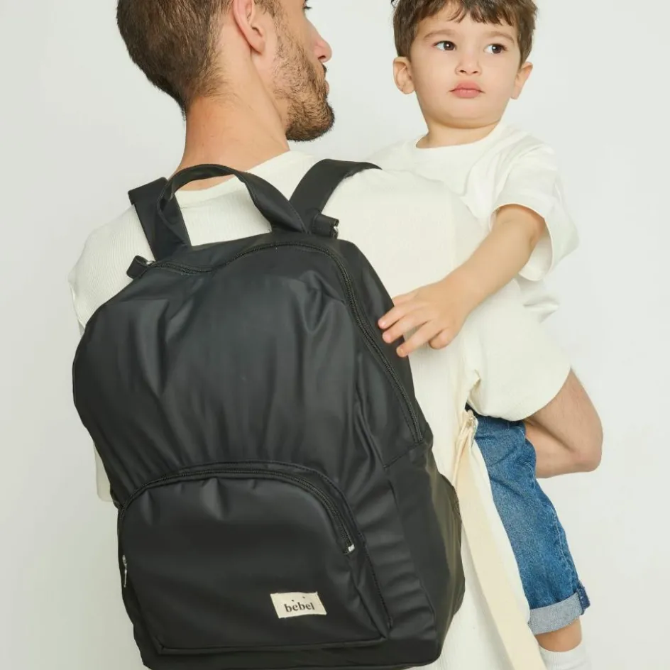 Sac à dos à langer Imper' Noir|BEBEL Discount