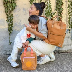 Best Lässig Sac à dos à langer Little One & Me Caramel