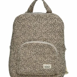 Sac à dos à langer Léopard beige|BEBEL