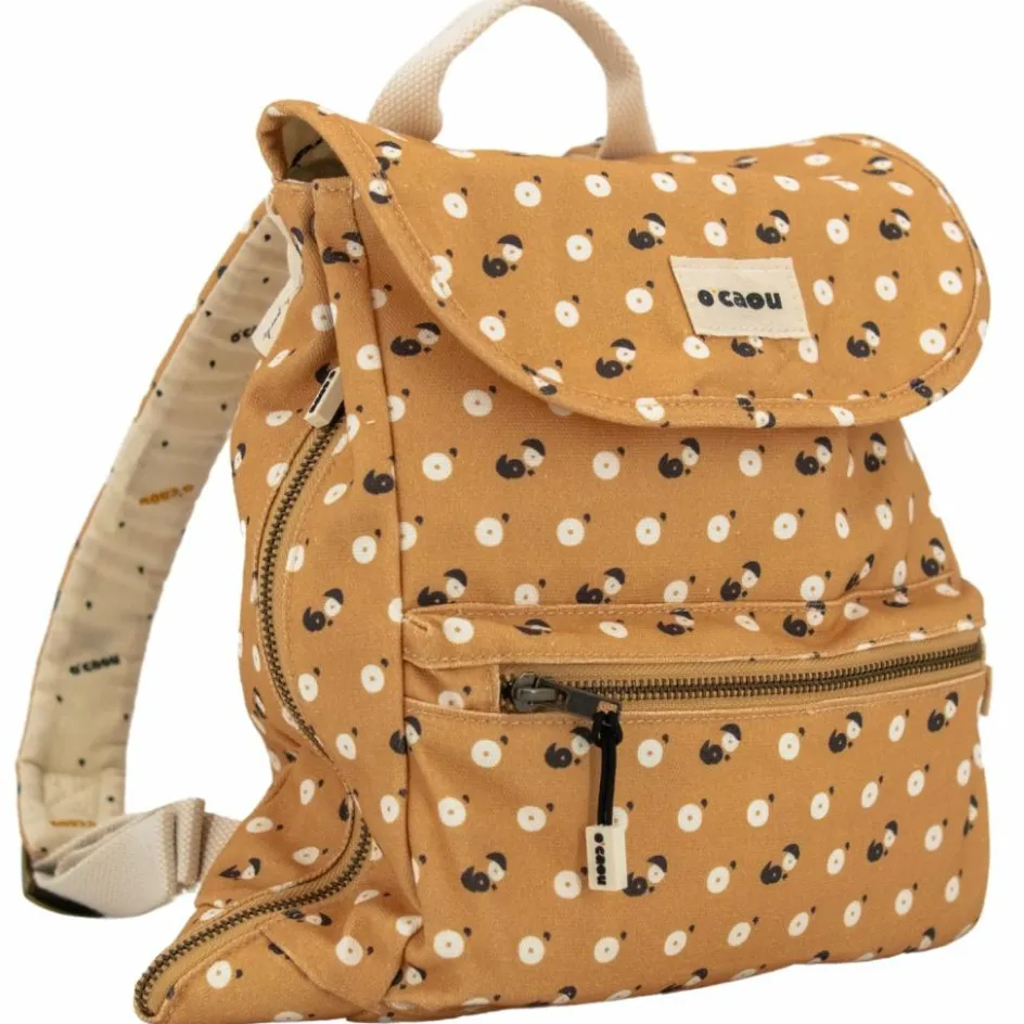 O'Caou Sac à dos à langer évolutif Chien Terracotta