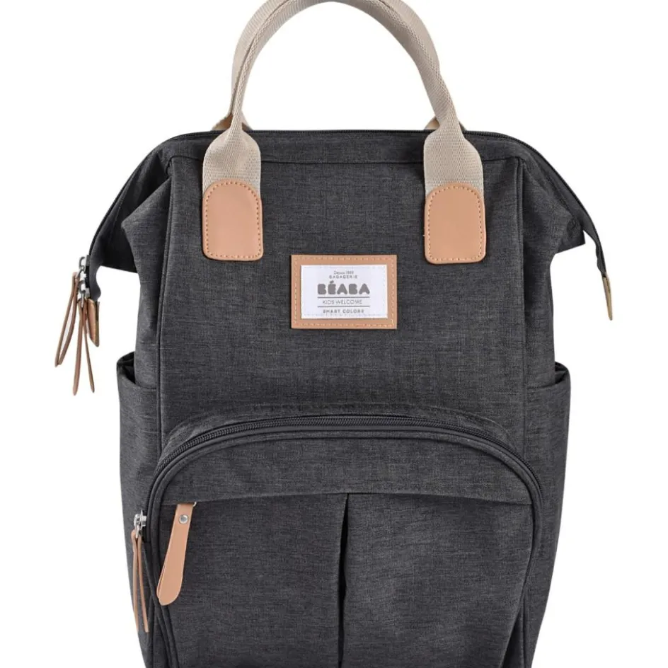 Best Béaba Sac à dos à langer Wellington gris chine foncé