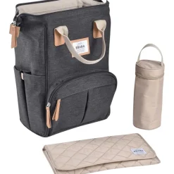 Best Béaba Sac à dos à langer Wellington gris chine foncé