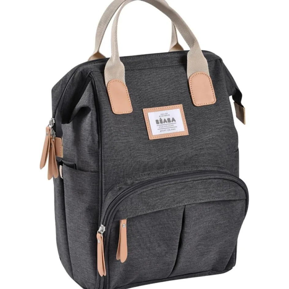 Best Béaba Sac à dos à langer Wellington gris chine foncé