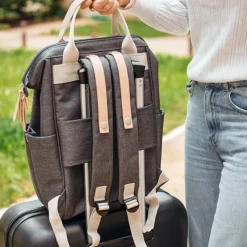 Best Béaba Sac à dos à langer Wellington gris chine foncé