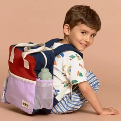 Sac à dos Arthur Terracotta-Lilas|Hindbag Sale