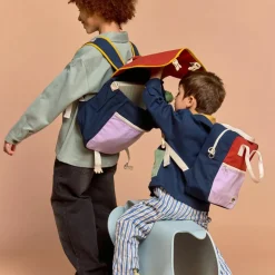 Sac à dos Arthur Terracotta-Lilas|Hindbag Sale