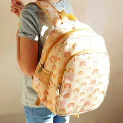 Best A Little Lovely Company Sac à dos avec poche isotherme Arc-en-ciel