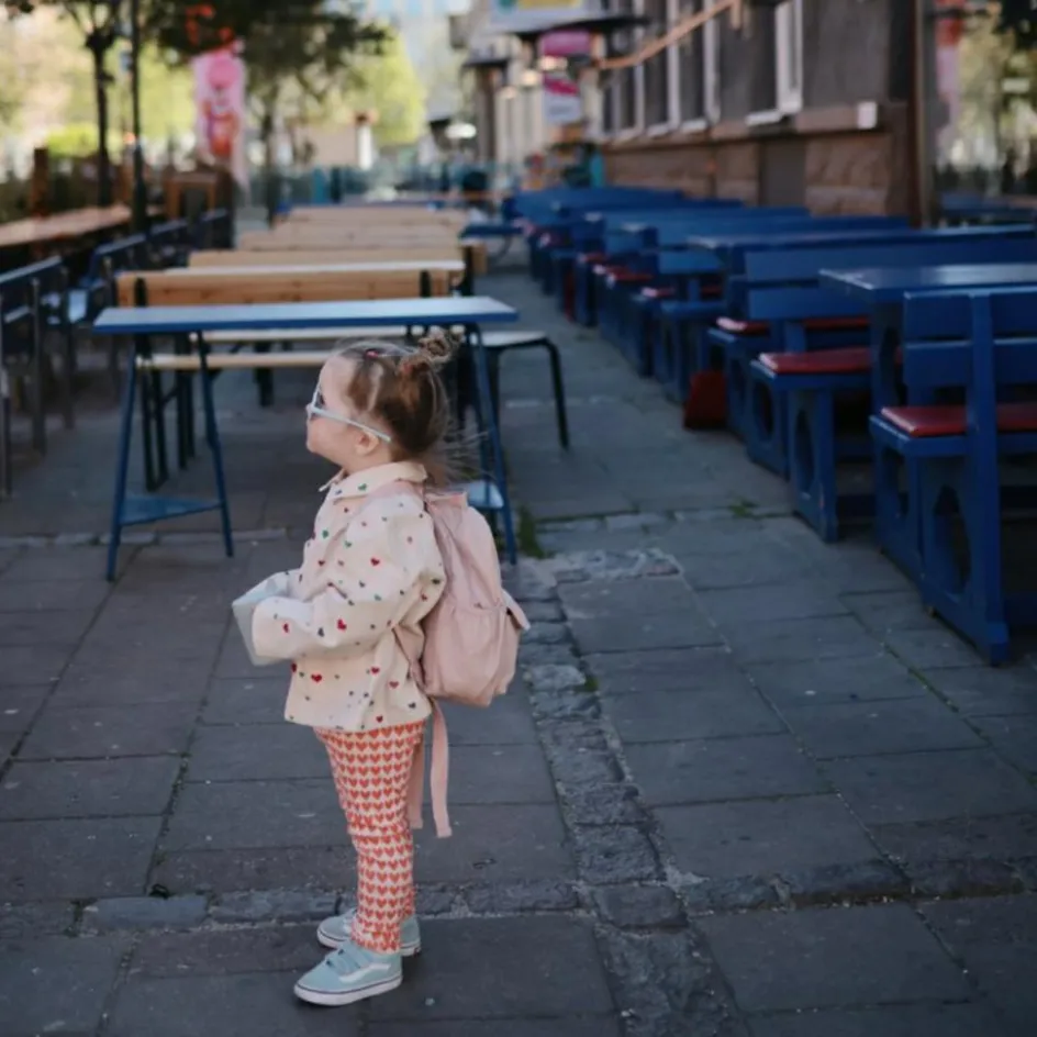 Mushie Sac à dos bébé Blush