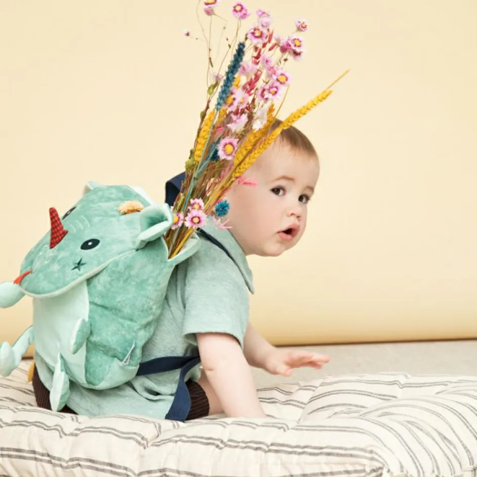 Discount Lilliputiens Sac à dos bébé doux Joe le dragon