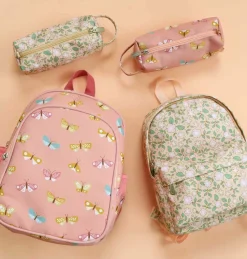 Sac à dos bébé Fleurs rose|A Little Lovely Company Discount