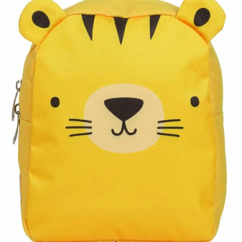 New A Little Lovely Company Sac à dos bébé jaune Tigre
