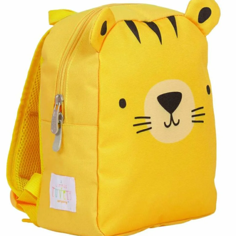 New A Little Lovely Company Sac à dos bébé jaune Tigre