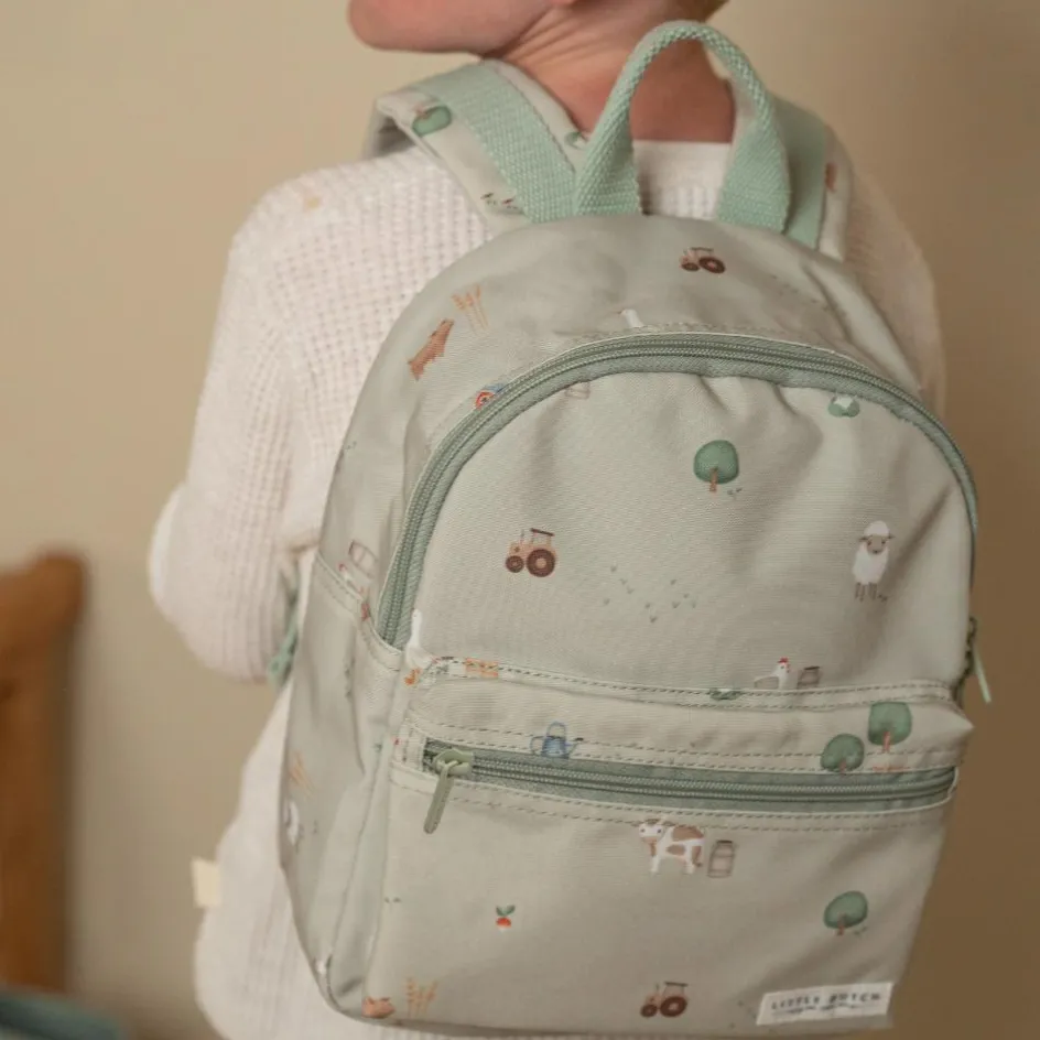 Sac à dos bébé Little Farm|Little Dutch Online