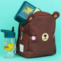 Sac à dos bébé marron Ours|A Little Lovely Company Hot