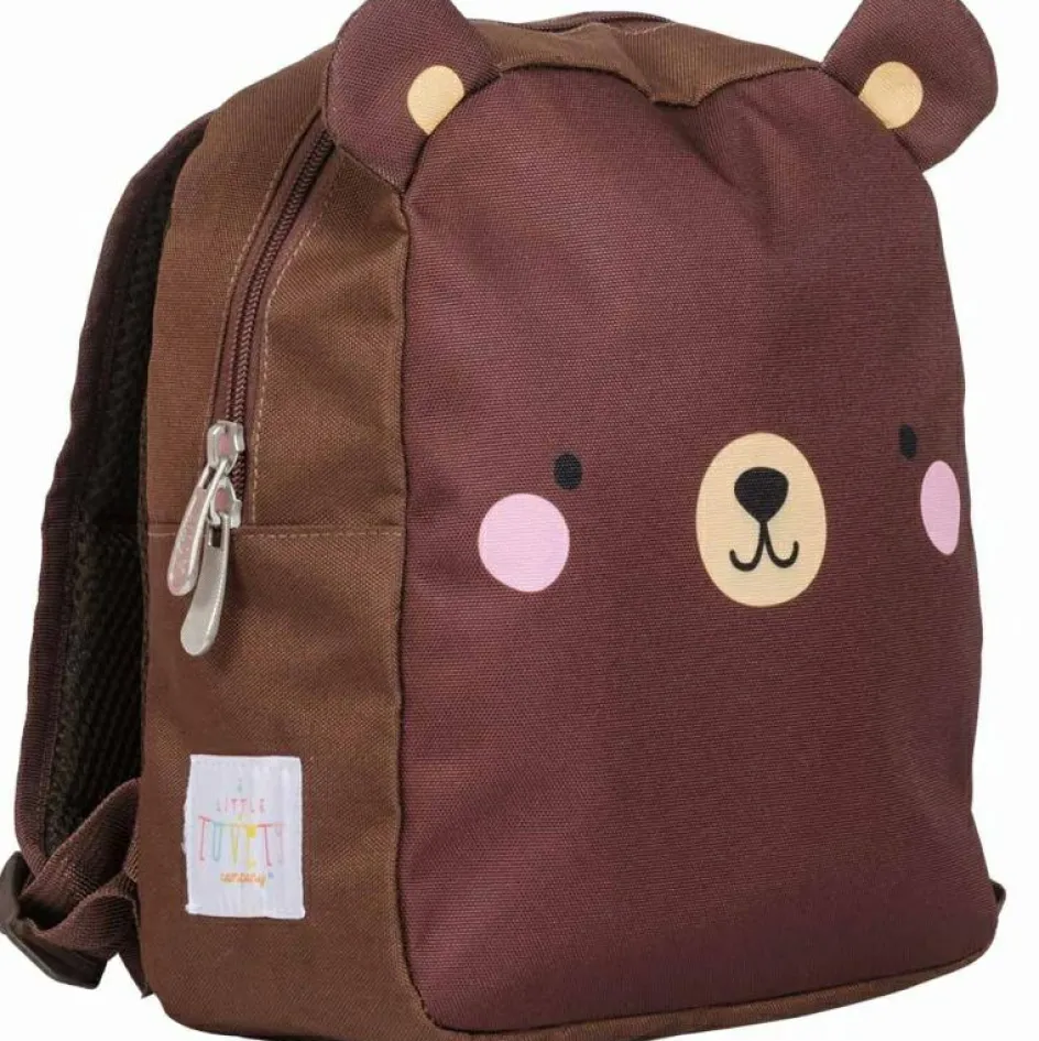 Sac à dos bébé marron Ours|A Little Lovely Company Hot