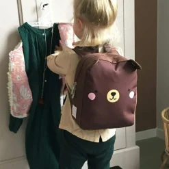 Sac à dos bébé marron Ours|A Little Lovely Company Hot