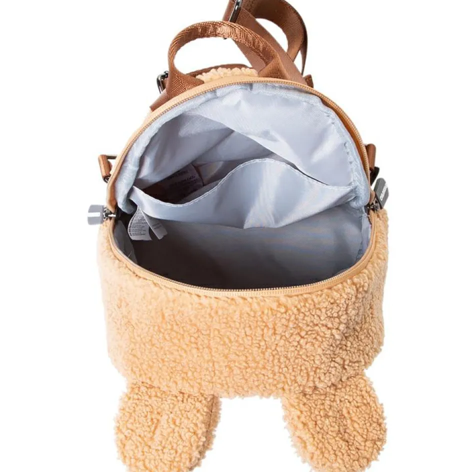 New Childhome Sac à dos bébé My first bag Teddy beige (24 cm)
