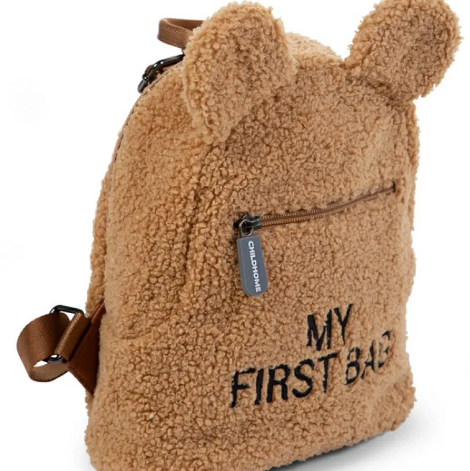 New Childhome Sac à dos bébé My first bag Teddy beige (24 cm)