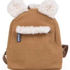 Sac à dos bébé My first bag effet suédine (24 cm)|Childhome