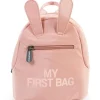 Sac à dos bébé My first bag rose (23 cm)|Childhome Online
