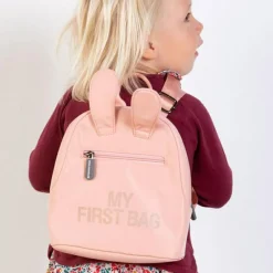 Sac à dos bébé My first bag rose (23 cm)|Childhome Online