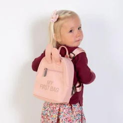 Sac à dos bébé My first bag rose (23 cm)|Childhome Online