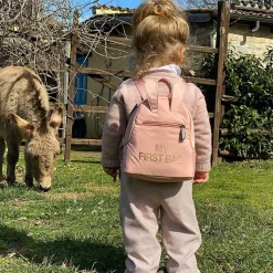 Sac à dos bébé My first bag rose (23 cm)|Childhome Online