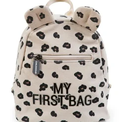 New Childhome Sac à dos bébé My first bag léopard (24 cm)