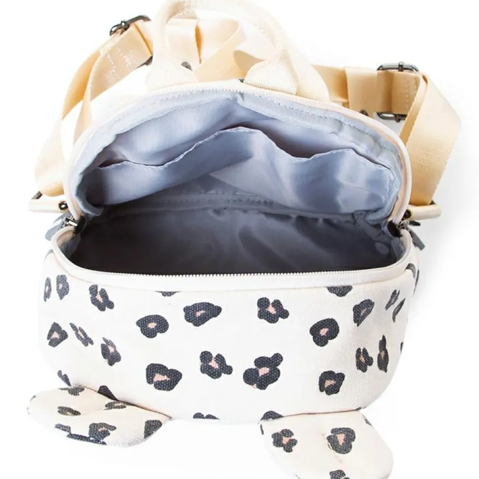 New Childhome Sac à dos bébé My first bag léopard (24 cm)