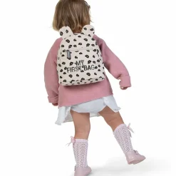 New Childhome Sac à dos bébé My first bag léopard (24 cm)