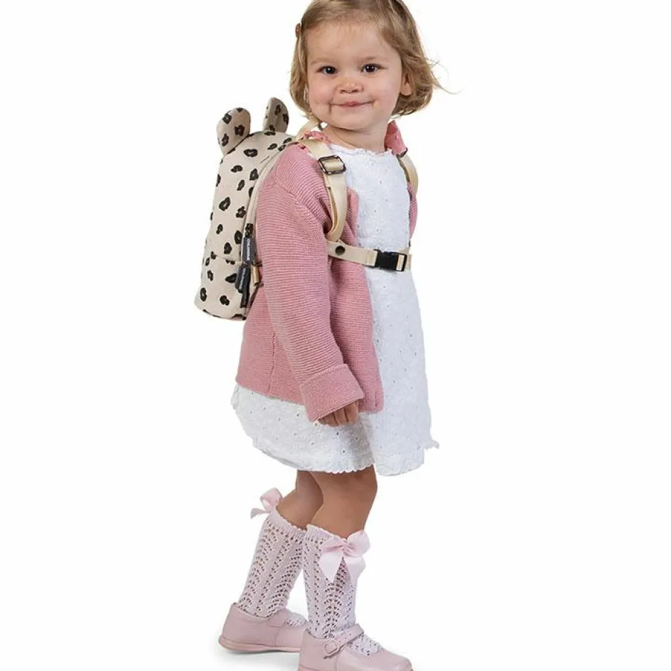 New Childhome Sac à dos bébé My first bag léopard (24 cm)