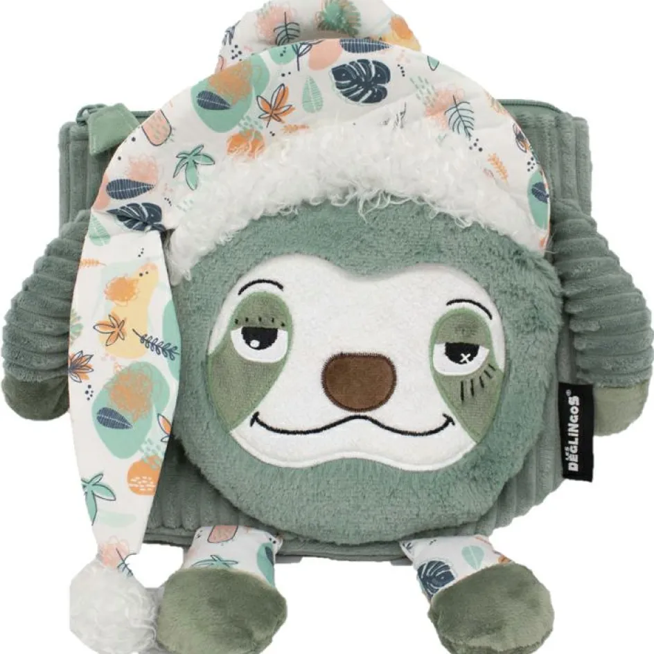 Sac à dos bébé peluche Chillos le Paresseux|Les Déglingos Hot