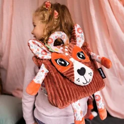 Sac à dos bébé peluche Mélimélos la biche|Les Déglingos Sale