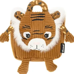 New Les Déglingos Sac à dos bébé peluche Speculos le tigre