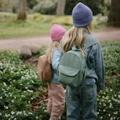 Clearance Mushie Sac à dos bébé Roman Green