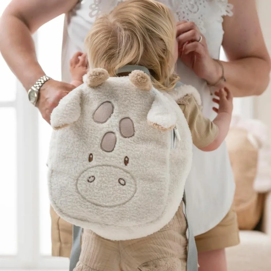 Outlet Nattou Sac à dos bébé Teddy Girafe Ecru