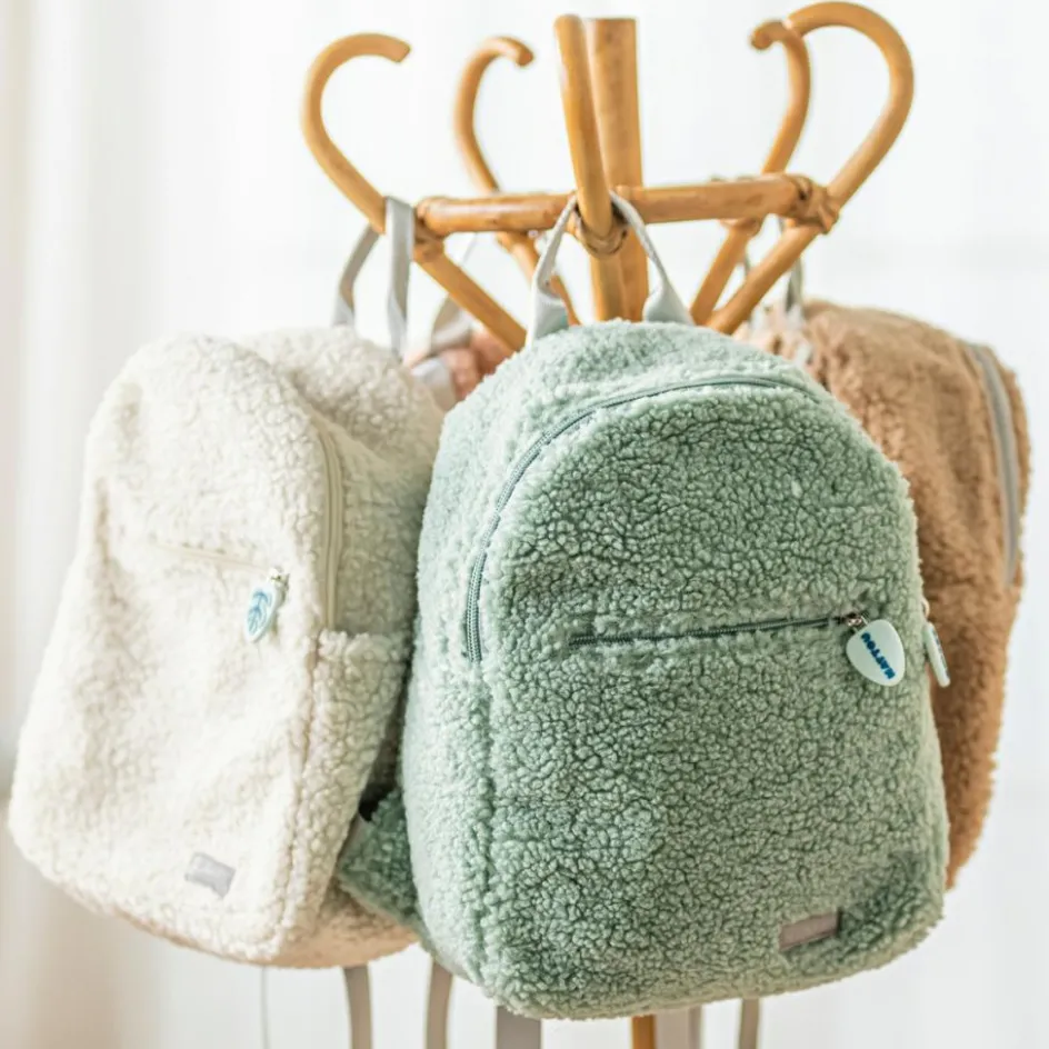 Sac à dos bébé Teddy Lapidou vert|Nattou Hot