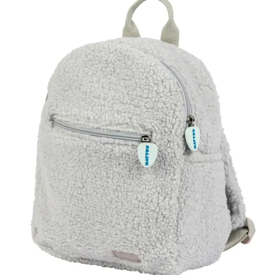 Outlet Nattou Sac à dos bébé Teddy Lapidou gris
